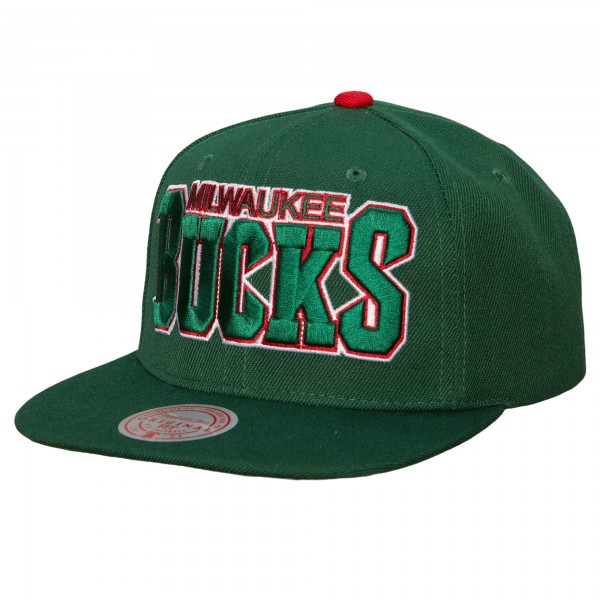 Бейсболка Milwaukee Bucks Mitchell & Ness 2013 NBA Draft Commemorative - Hunter Green