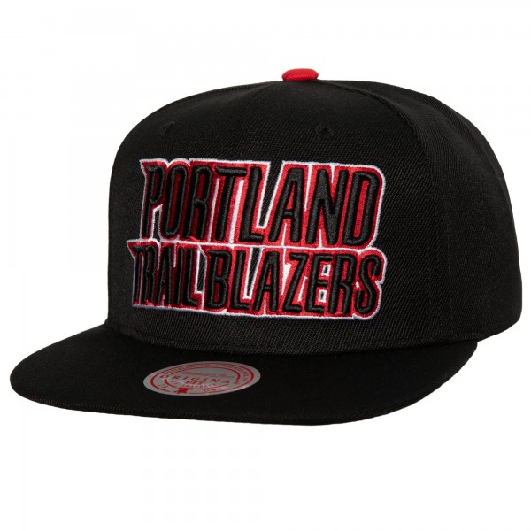 Бейсболка Portland Trail Blazers Mitchell & Ness 2013 NBA Draft Commemorative - Black