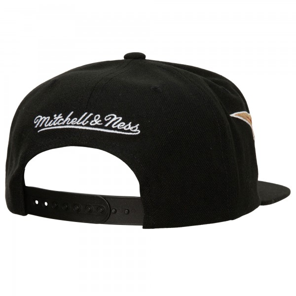 Бейсболка Philadelphia 76ers Mitchell & Ness Hardwood Classics Soul Double Trouble Lightning - Black