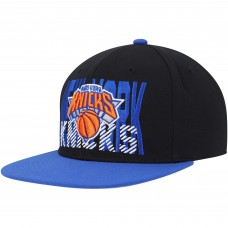 New York Knicks Mitchell & Ness SOUL Cross Check Snapback - Black