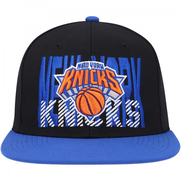 Бейсболка New York Knicks Mitchell & Ness SOUL Cross Check - Black