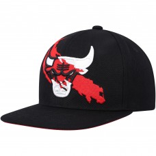Бейсболка Chicago Bulls Mitchell & Ness Paint By Numbers - Black