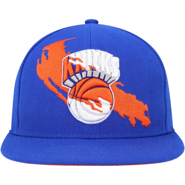 Бейсболка New York Knicks Mitchell & Ness Paint By Numbers - Blue