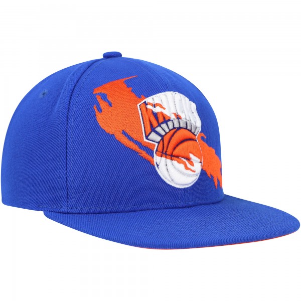 Бейсболка New York Knicks Mitchell & Ness Paint By Numbers - Blue