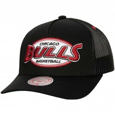 Бейсболка Chicago Bulls Mitchell & Ness Team Seal Trucker - Black