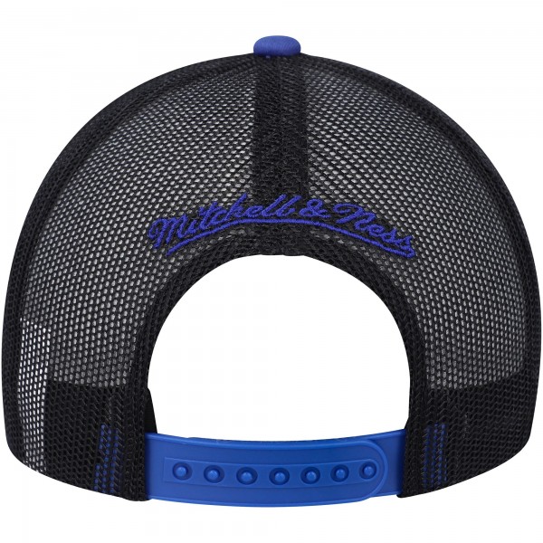 Бейсболка Philadelphia 76ers Mitchell & Ness SOUL Truck It Trucker - Black/Blue
