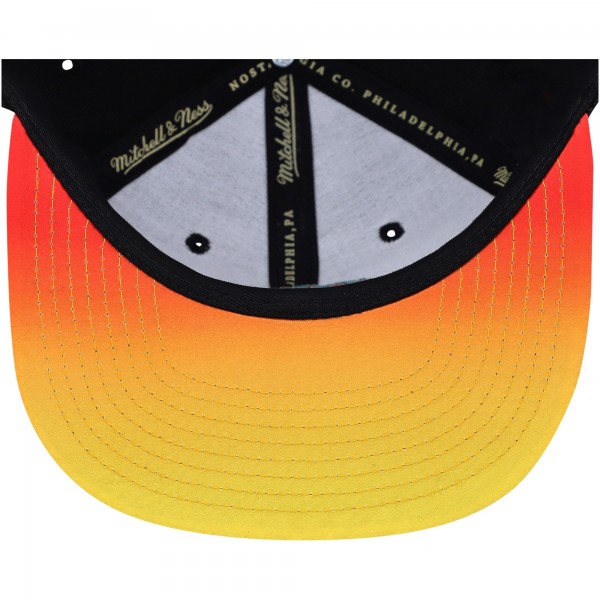 Бейсболка Philadelphia 76ers Mitchell & Ness Soul High-Grade Fade Undervisor - Black