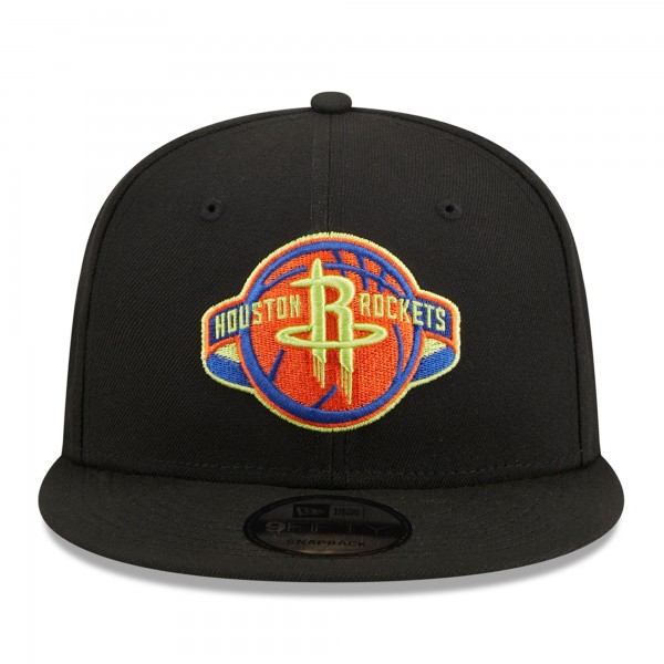 Бейсболка Houston Rockets New Era Neon Pop 9FIFTY - Black