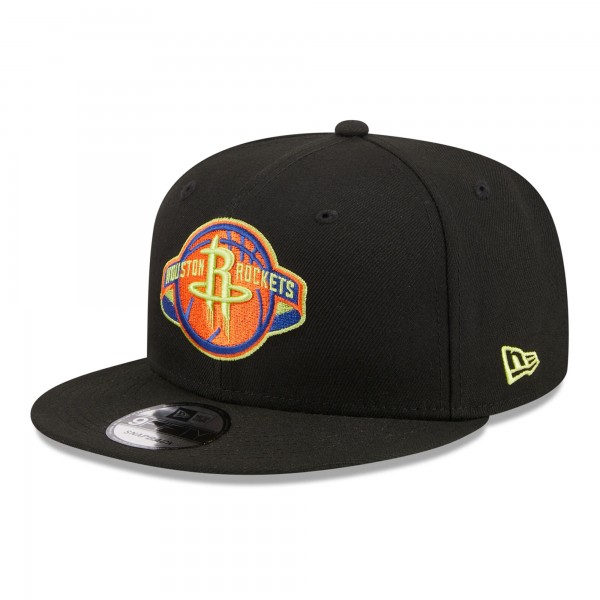 Бейсболка Houston Rockets New Era Neon Pop 9FIFTY - Black