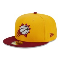 Бейсболка Phoenix Suns New Era Fall Leaves 2-Tone 59FIFTY - Yellow/Red