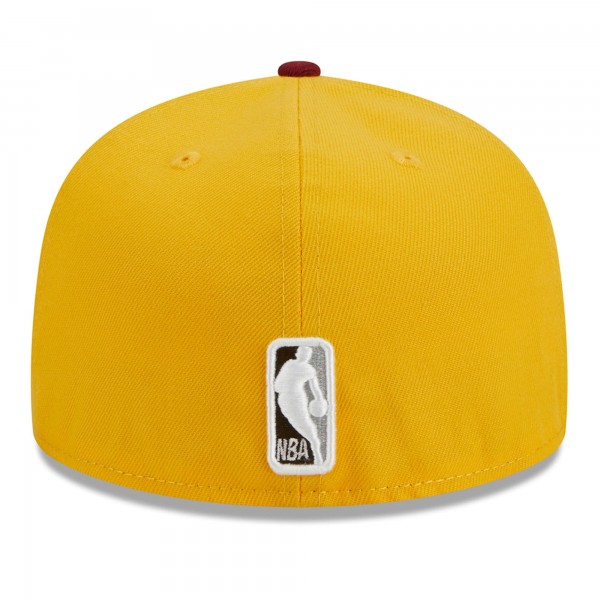Бейсболка Phoenix Suns New Era Fall Leaves 2-Tone 59FIFTY - Yellow/Red