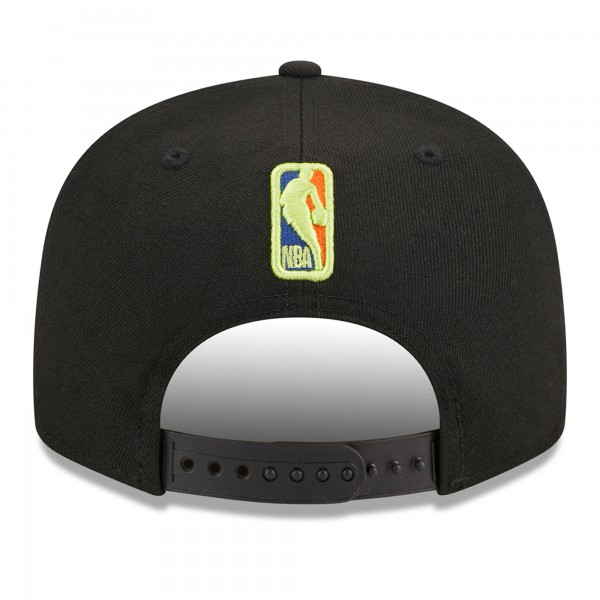 Бейсболка Portland Trail Blazers New Era Neon Pop 9FIFTY - Black