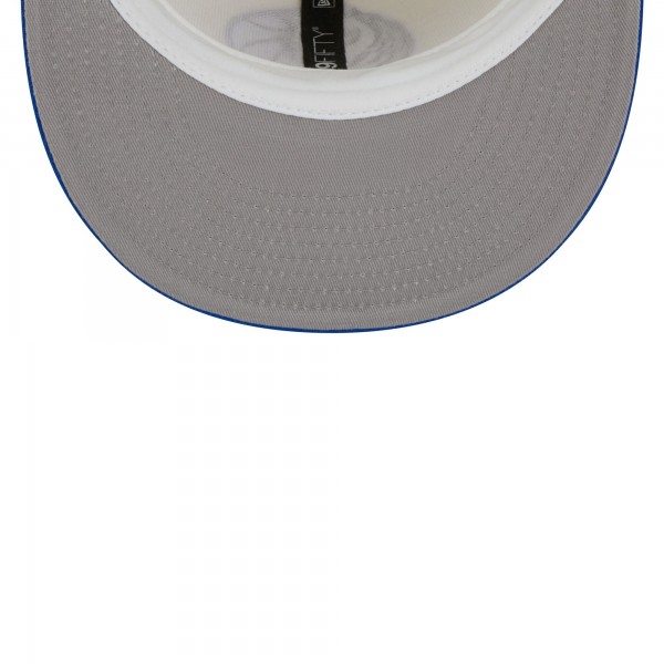 Бейсболка Dallas Mavericks New Era Piping 2-Tone 59FIFTY - Cream/Blue