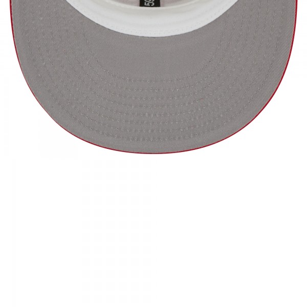 Бейсболка Houston Rockets New Era Piping 2-Tone 59FIFTY - Cream/Red