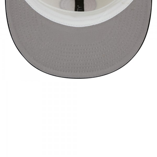 Бейсболка Portland Trail Blazers New Era Piping 2-Tone 59FIFTY - Cream/Black