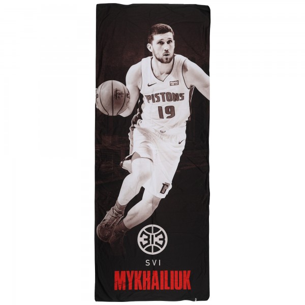 Svi Mykhailiuk Detroit Pistons Fanatics Authentic Team-Issued Black Banner