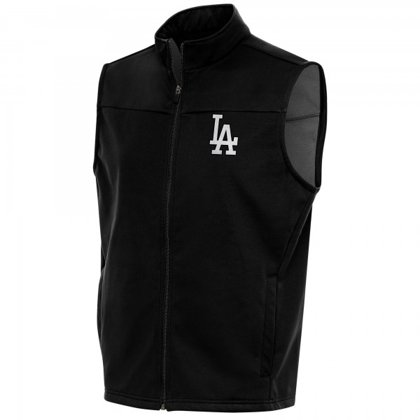 Жилетка Los Angeles Dodgers Antigua Metallic Links Golf - Black