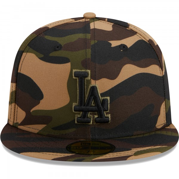 Бейсболка Los Angeles Dodgers New Era Autumn 59FIFTY - Camo