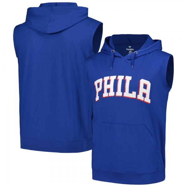 Игровая форма  Толстовка Philadelphia 76ers Muscle - Royal
