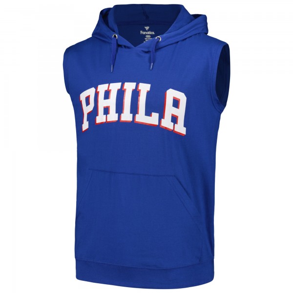Игровая форма  Толстовка Philadelphia 76ers Muscle - Royal