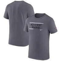 Футболка Paris Saint-Germain Nike Verbiage - Gray