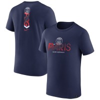 Футболка Paris Saint-Germain Nike Mercurial Sleeve - Navy