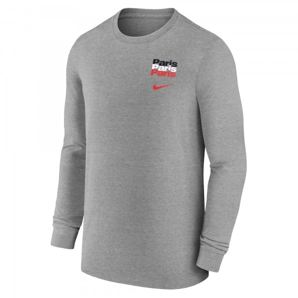 Футболка с длинным рукавом Paris Saint-Germain Nike Legend - Heather Gray