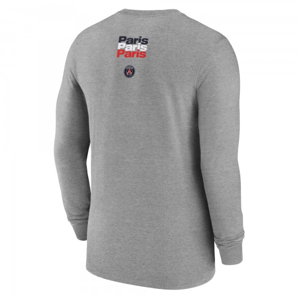 Футболка с длинным рукавом Paris Saint-Germain Nike Legend - Heather Gray