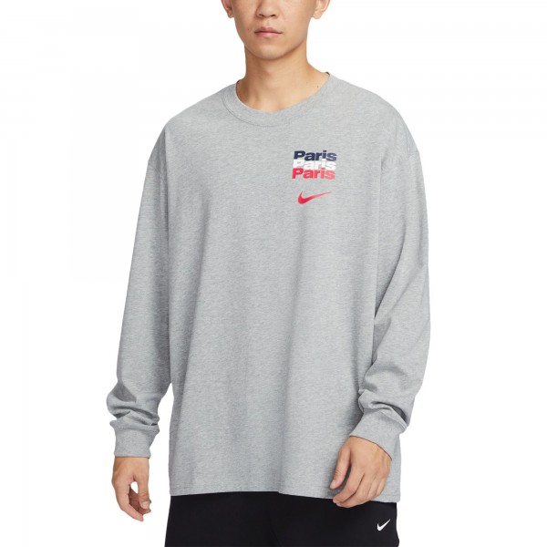 Футболка с длинным рукавом Paris Saint-Germain Nike Legend - Heather Gray