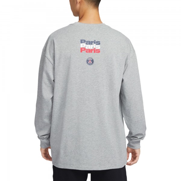 Футболка с длинным рукавом Paris Saint-Germain Nike Legend - Heather Gray