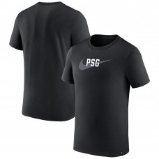 Футболка Paris Saint-Germain Nike Swoosh - Black