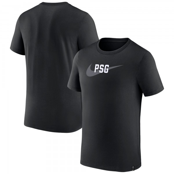 Футболка Paris Saint-Germain Nike Swoosh - Black