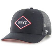Бейсболка Philadelphia 76ers 47 2023/24 City Edition Trucker - Navy
