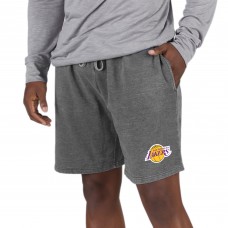 Шорты Los Angeles Lakers Concepts Sport Trackside Jam - Charcoal