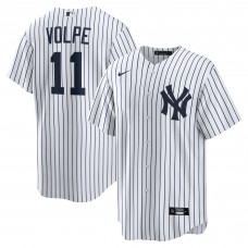 Джерси New York Yankees Anthony Volpe Nike White Home Replica Player