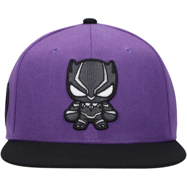 Детская бейсболка Black Panther Character - Purple