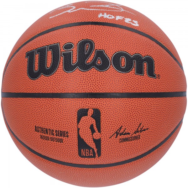 Мяч Autographed Miami Heat Miami Heat Authentic Wilson Indoor/Outdoor with HOF 23 Inscription