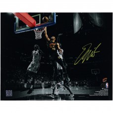 Donovan Mitchell Cleveland Cavaliers Fanatics Authentic Autographed 11 x 14 Spotlight Layup Versus Philadelphia 76ers Photograph