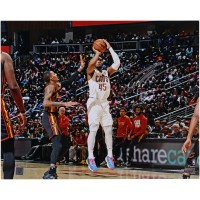 Donovan Mitchell Cleveland Cavaliers Fanatics Authentic Autographed 16 x 20 Shooting in White Photograph