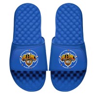 Шлепки New York Knicks ISlide 2023 NBA Playoffs Slogan - Royal