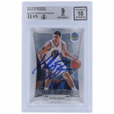 Klay Thompson Golden State Warriors Autographed 2012-13 Panini Prizm #203 Beckett Fanatics Witnessed Authenticated 9/10 Rookie Card