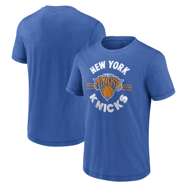 Футболка New York Knicks Fanatics Blue Established Slub