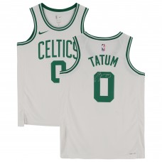 Jayson Tatum Boston Celtics Autographed Fanatics Authentic Nike White 2022-23 Association Edition Swingman Jersey