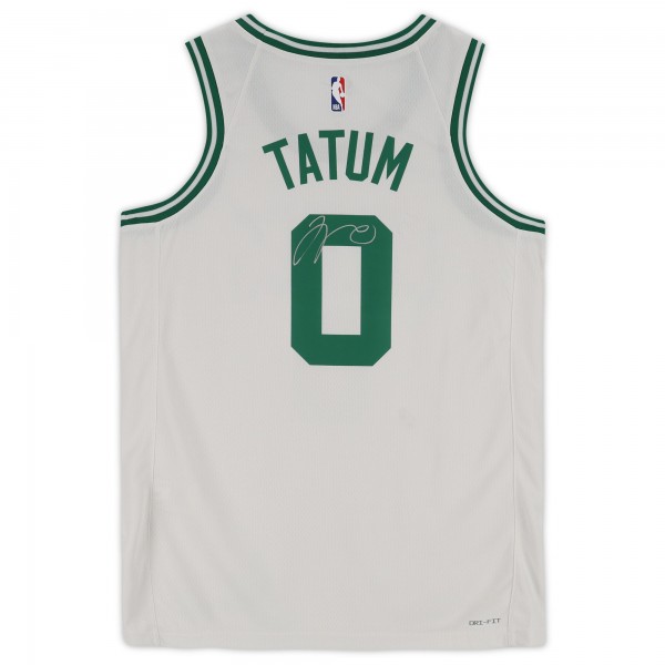 Jayson Tatum Boston Celtics Autographed Fanatics Authentic Nike White 2022-23 Association Edition Swingman Jersey