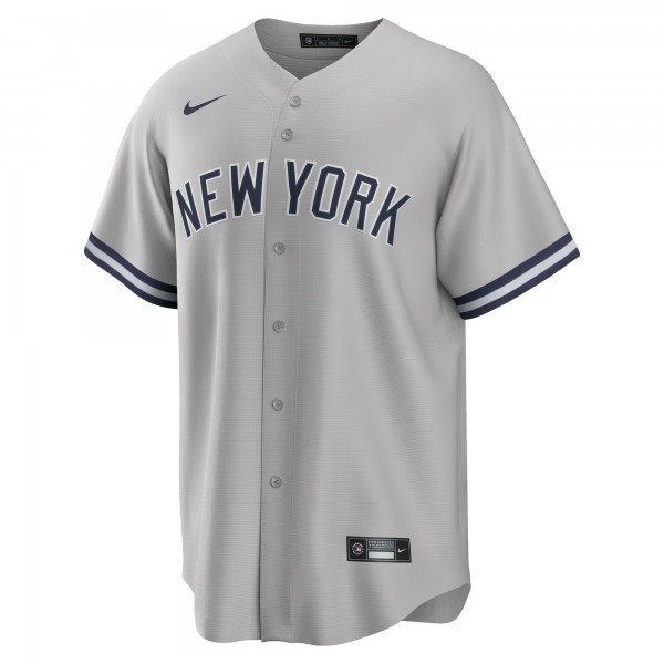 Игровая джерси New York Yankees Anthony Volpe Nike Gray Road Replica