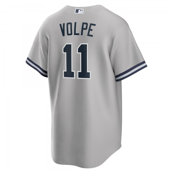 Игровая джерси New York Yankees Anthony Volpe Nike Gray Road Replica