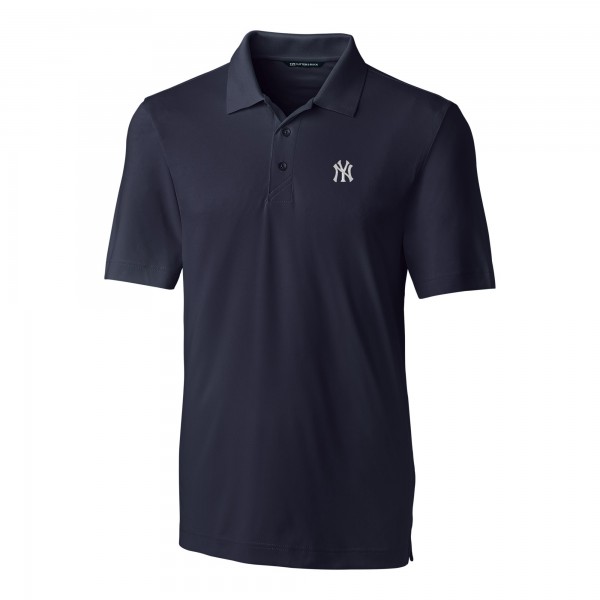 New York Yankees Cutter & Buck Navy Forge Stretch Polo