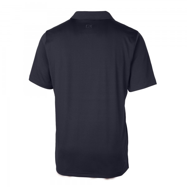 New York Yankees Cutter & Buck Navy Forge Stretch Polo