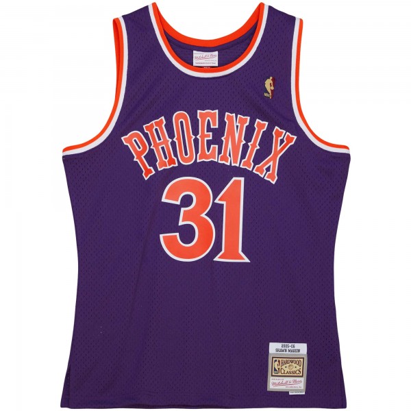 Игровая форма  Shawn Marion Phoenix Suns Mitchell & Ness 2001/02 Hardwood Classics Swingman - Purple