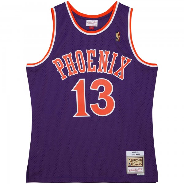 Игровая форма  Steve Nash Phoenix Suns Mitchell & Ness 2001/02 Hardwood Classics Swingman - Purple